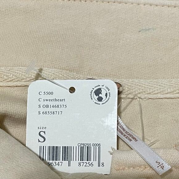 Free People‎ Oversized Ruby Sweetheart Fleece Shirt Jacket Distressed Size Small - Picture 11 of 16